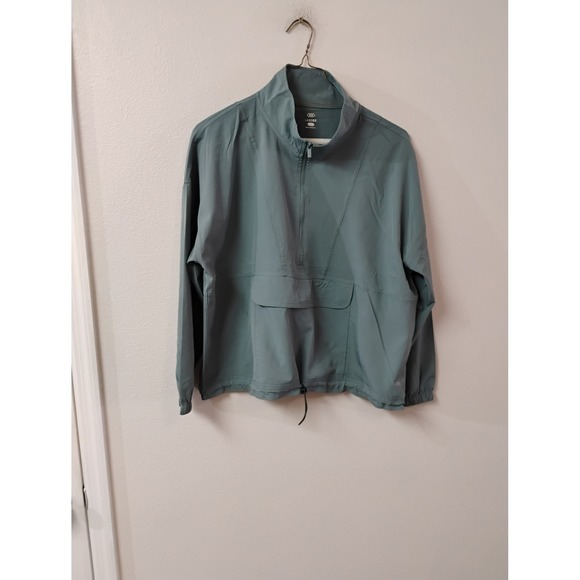 Leg3Nd Jackets & Blazers - Leg3nd Womens Quarter Zip Windbreaker Pullover Jacket Sage Green Large